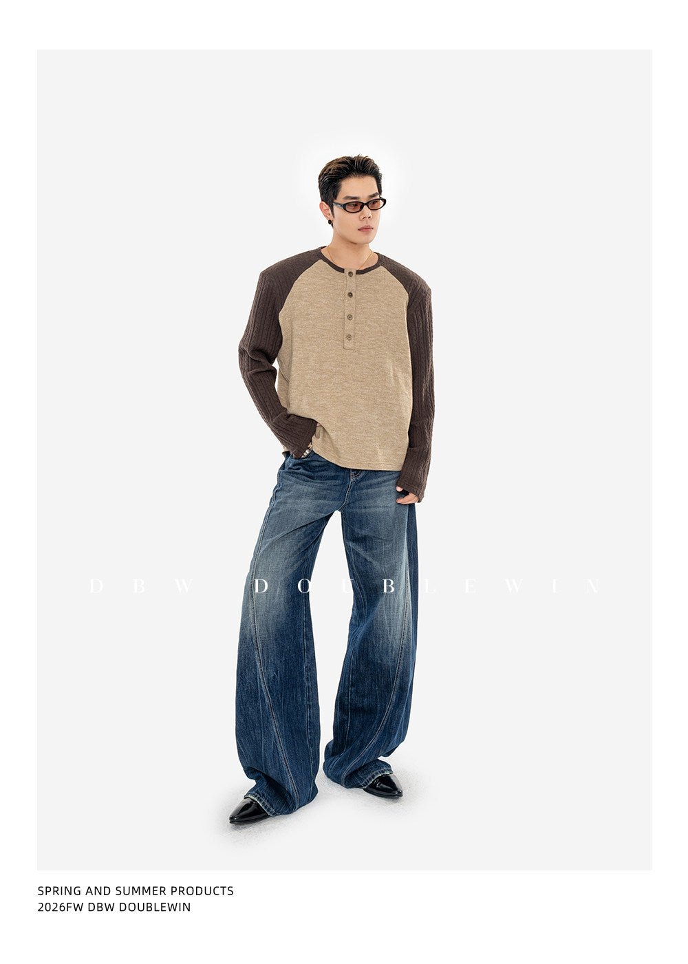 All-Match Loose-Fit Raglan Sweater