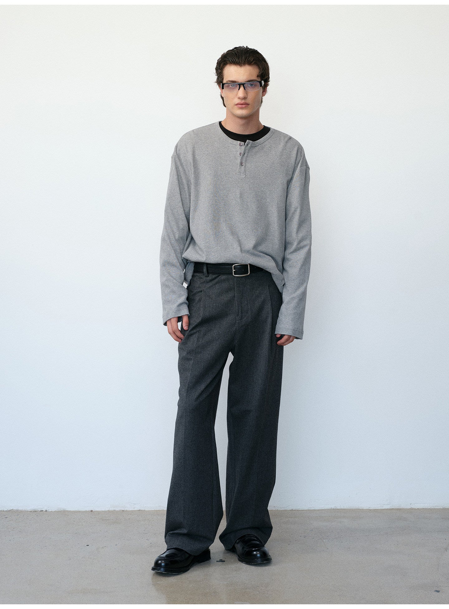 Henry Collar Base Layer T-Shirt