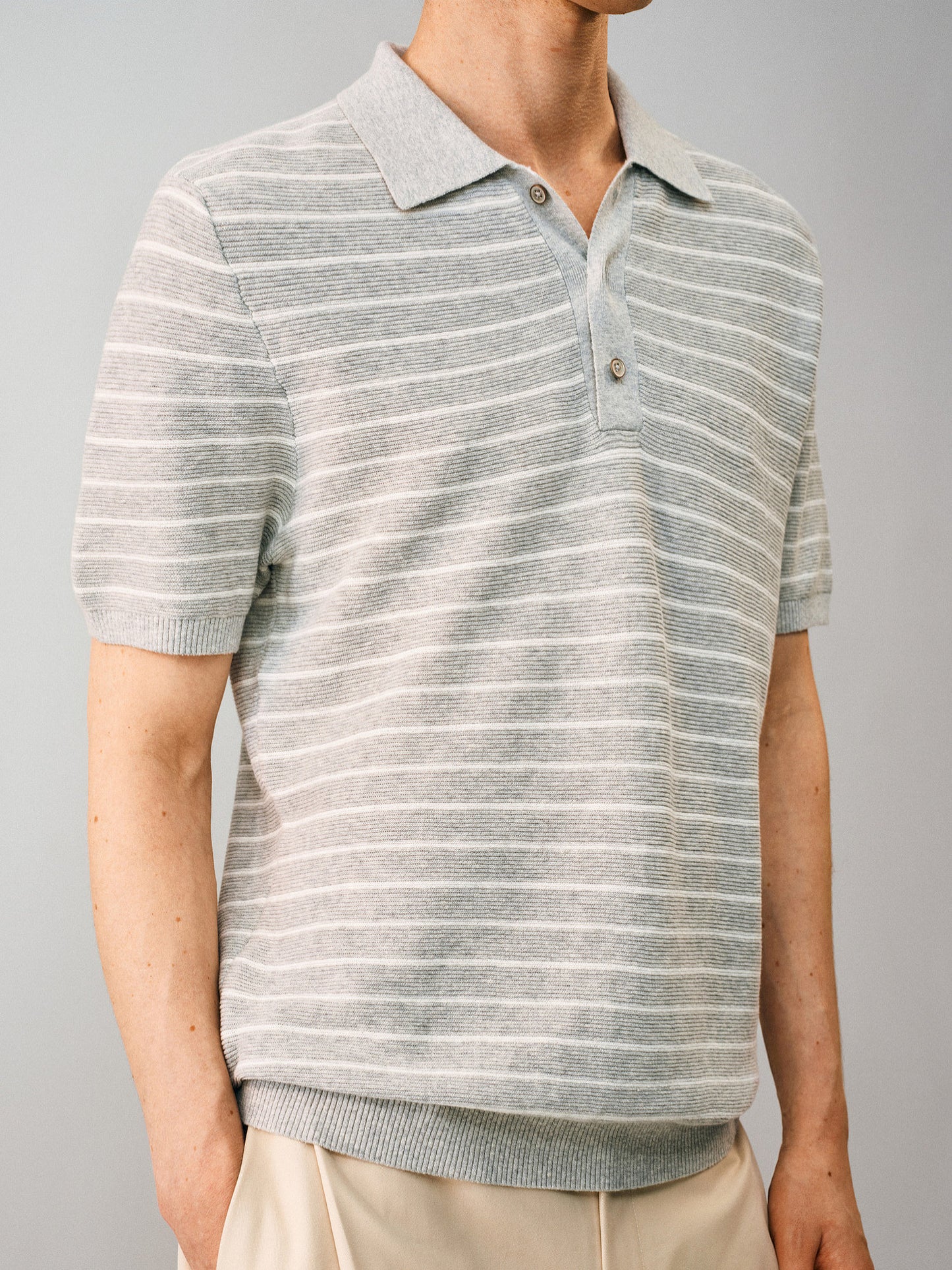 Striped Polo Shirt