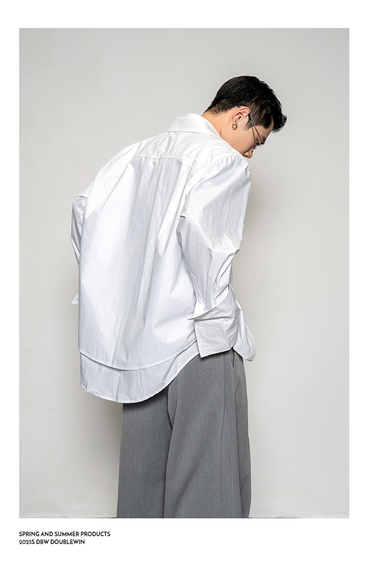 Fake Two-Piece Shirt