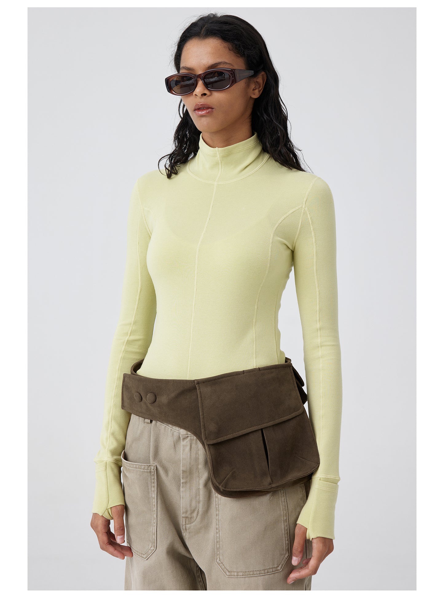 Suede Waist Pouch