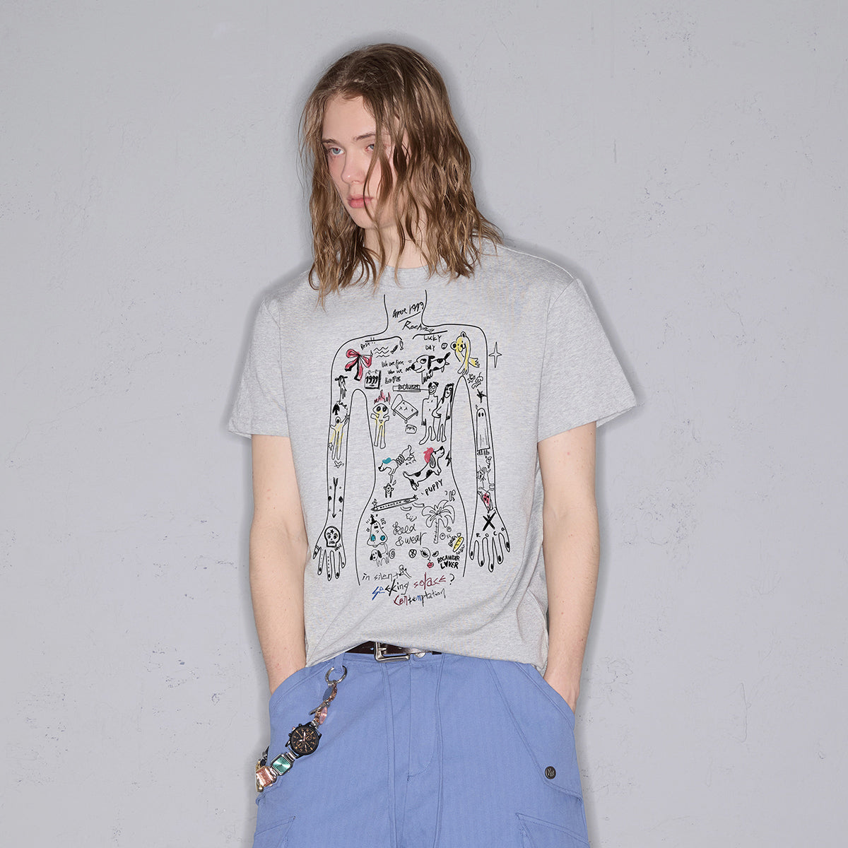 Graffiti Print Baby T-Shirt