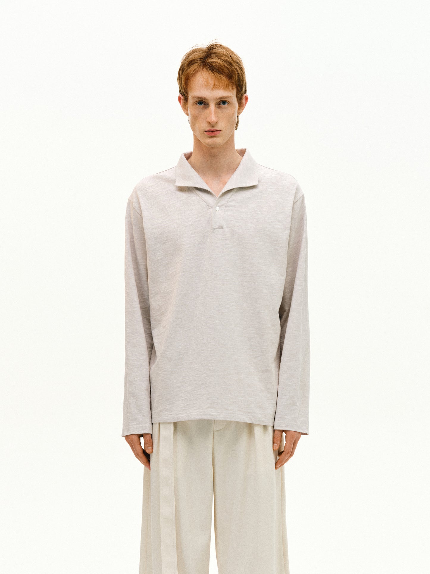 Bamboo Collar Polo Shirt