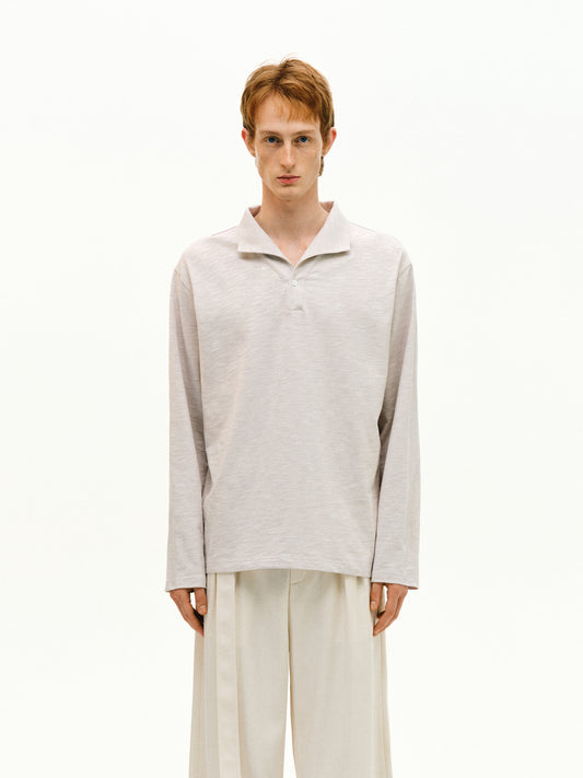 Bamboo Collar Polo Shirt