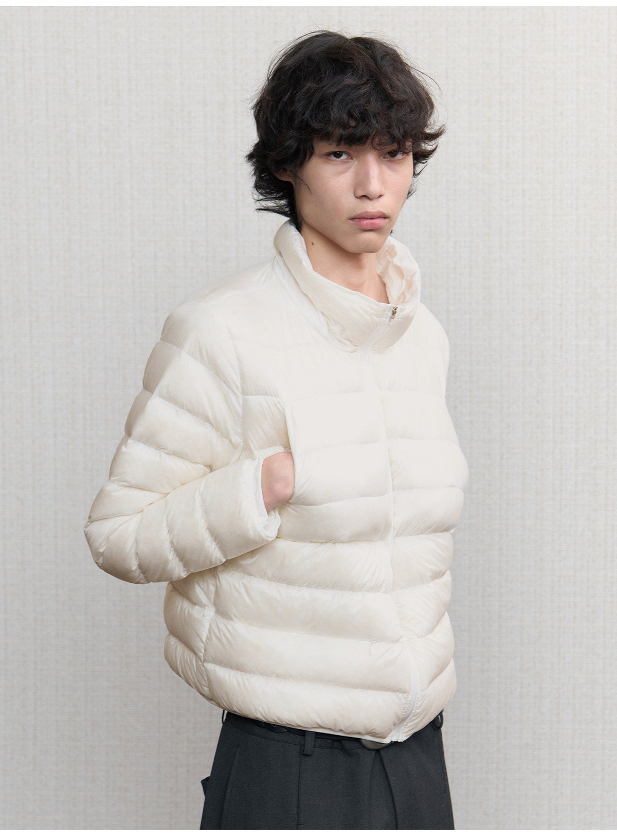 Plain Down Jacket