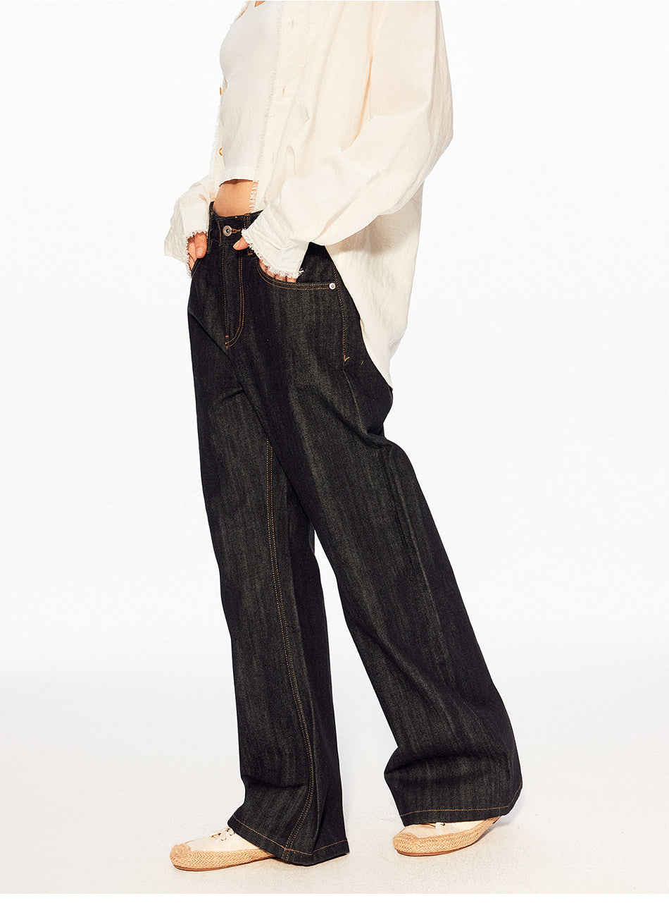 Casual Straight-Leg Jeans