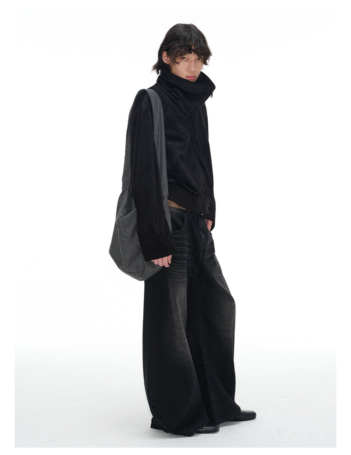 Stand-up collar jacket