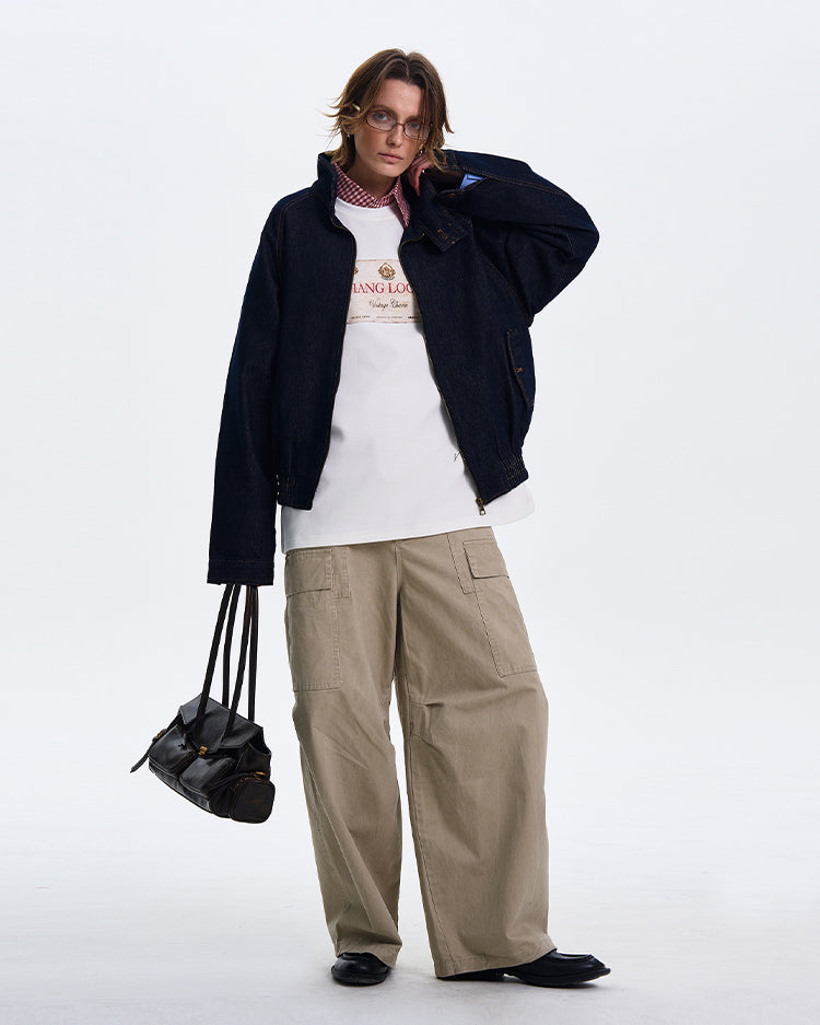 Harrington Denim Jacket