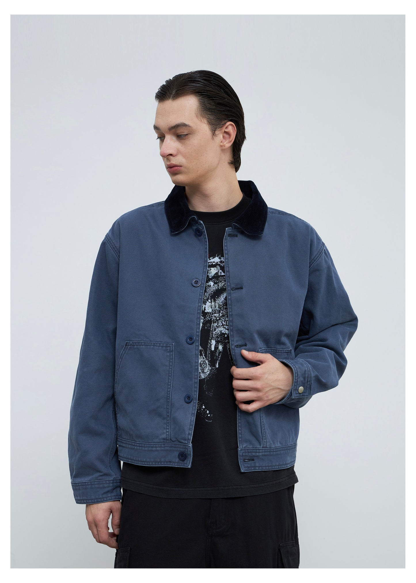 Short Wide Work Jacket