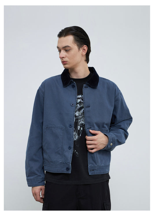 Short Wide Work Jacket