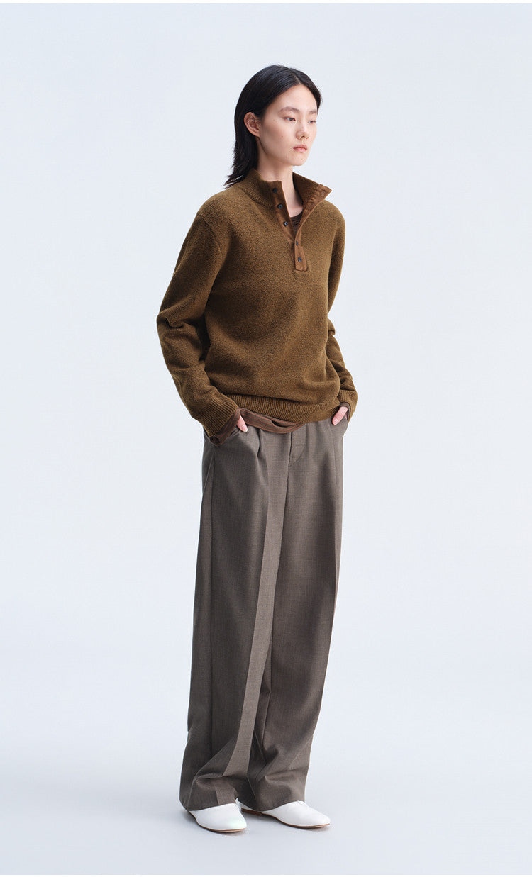 Button-Down Knit