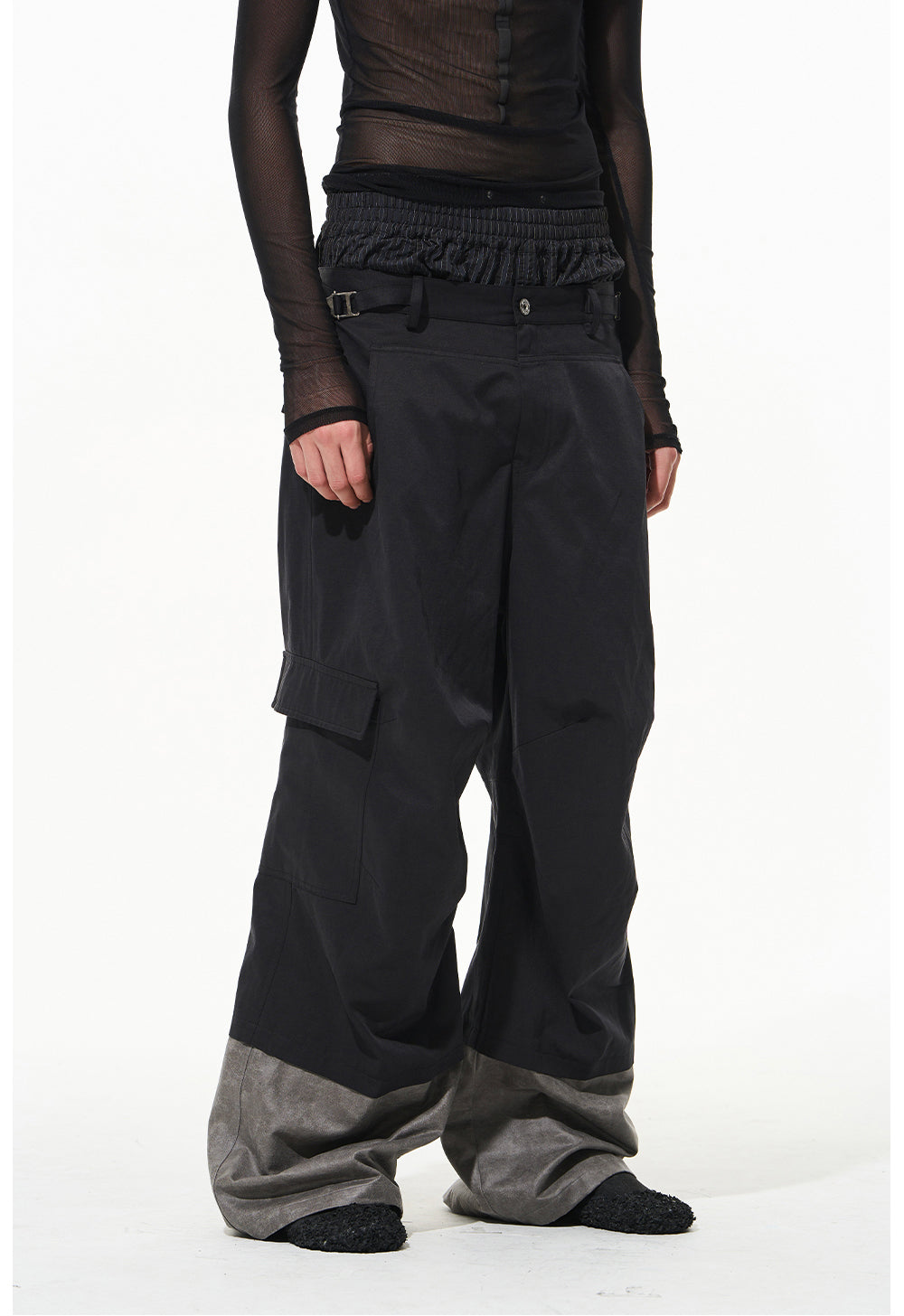 Three-layer workwear casual pants