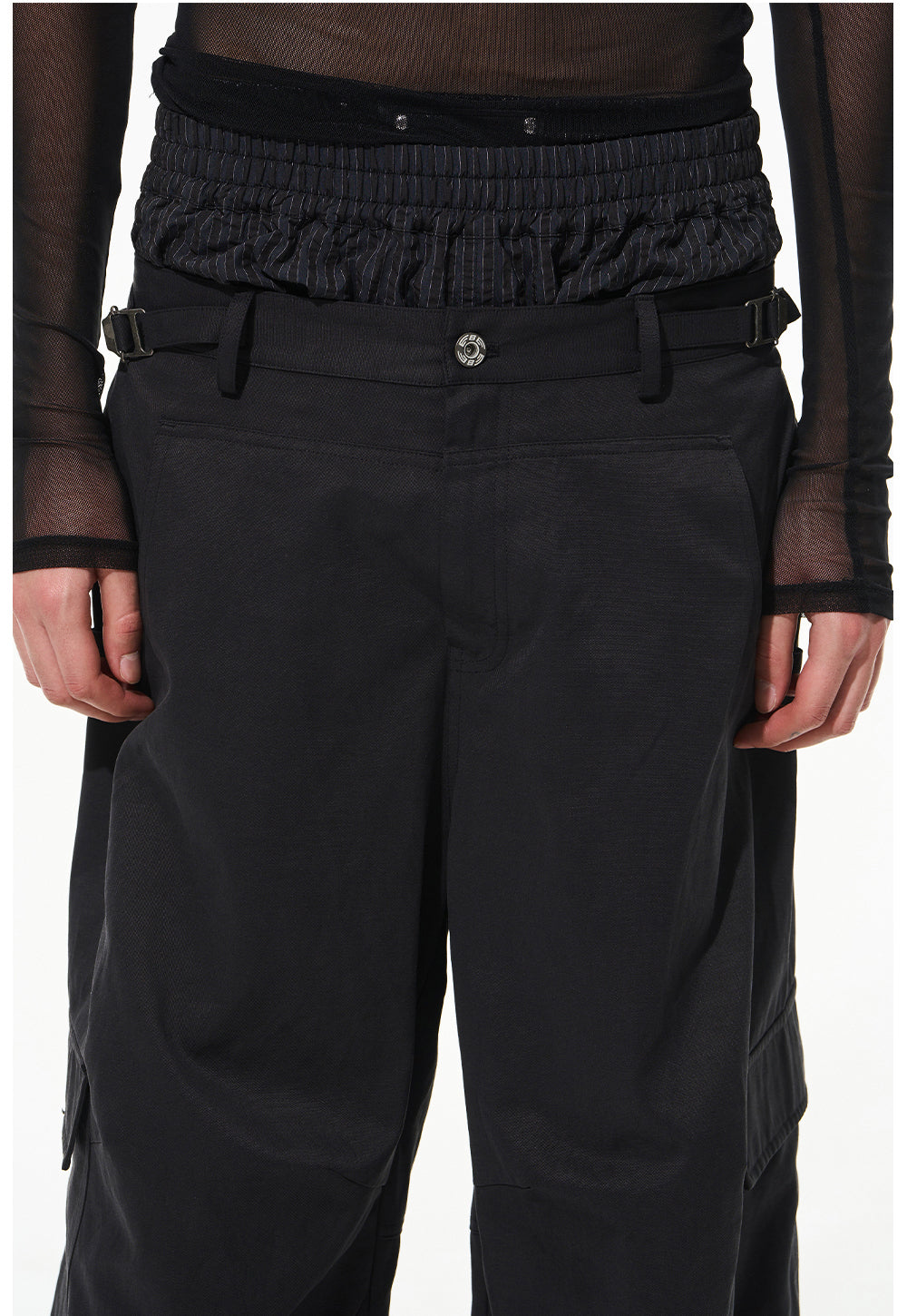 Three-layer workwear casual pants