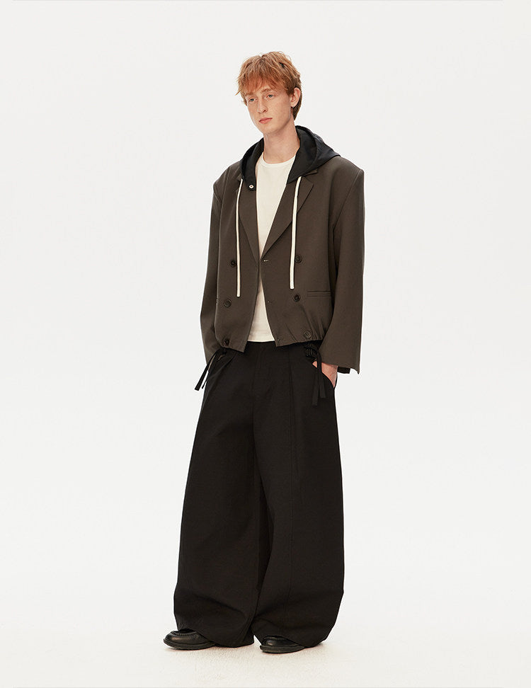 Jacket with detachable hood