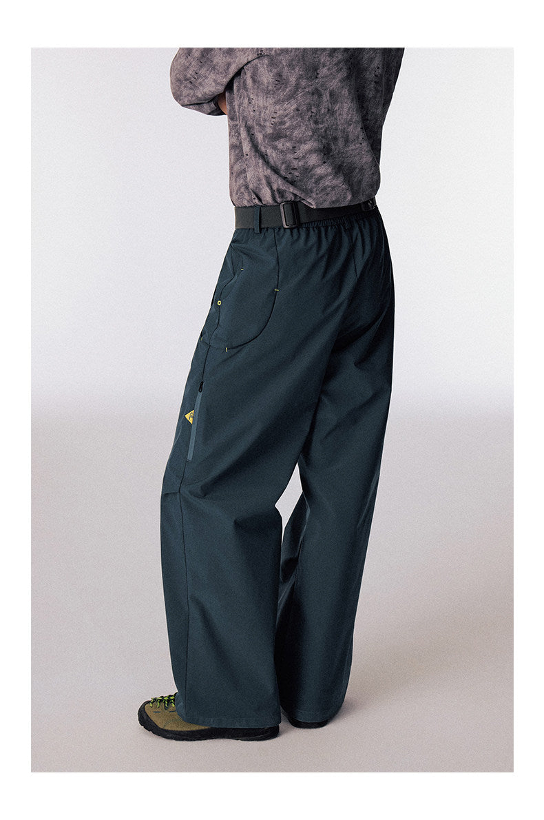 Swirl Pocket Casual Pants