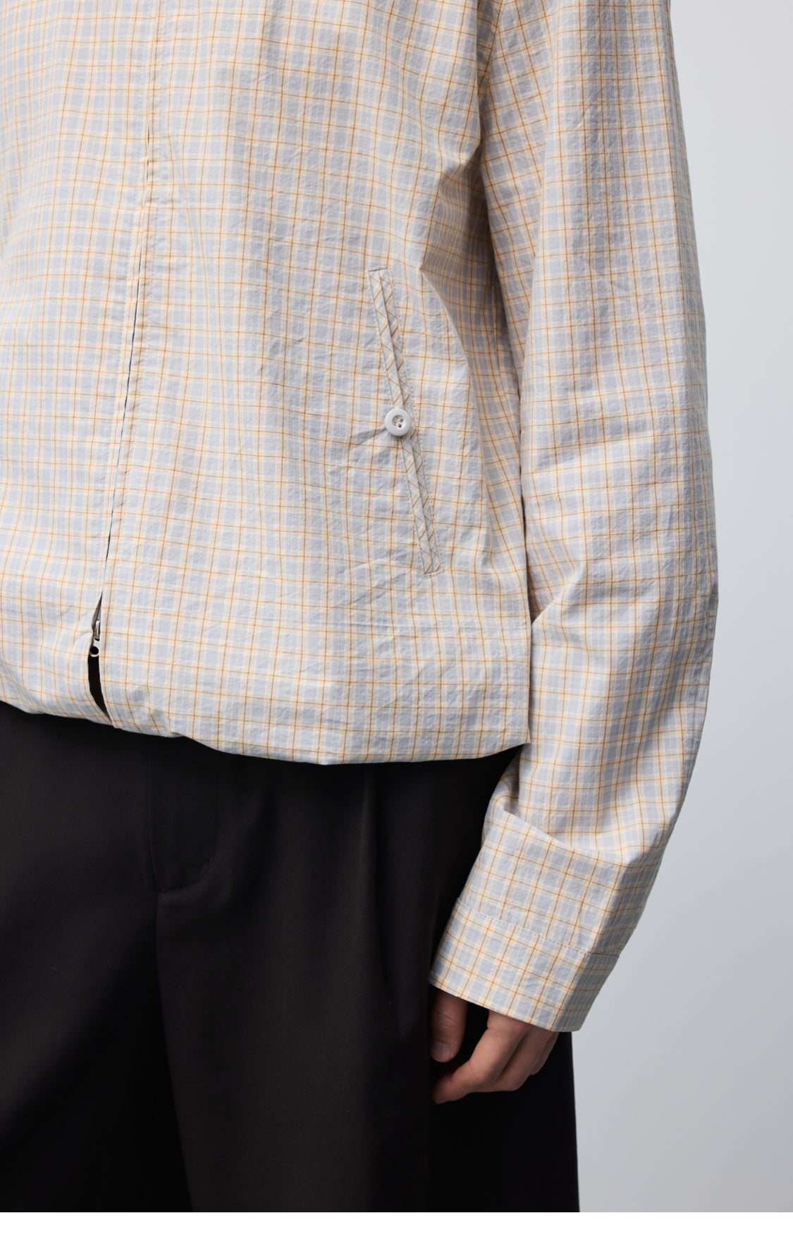 Double Head Metal Zipper Jacket