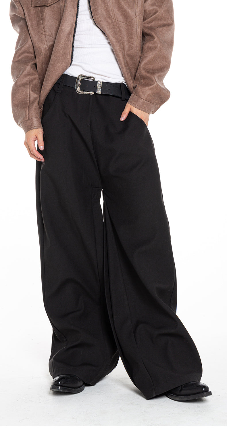 Loose-fitting wide pants