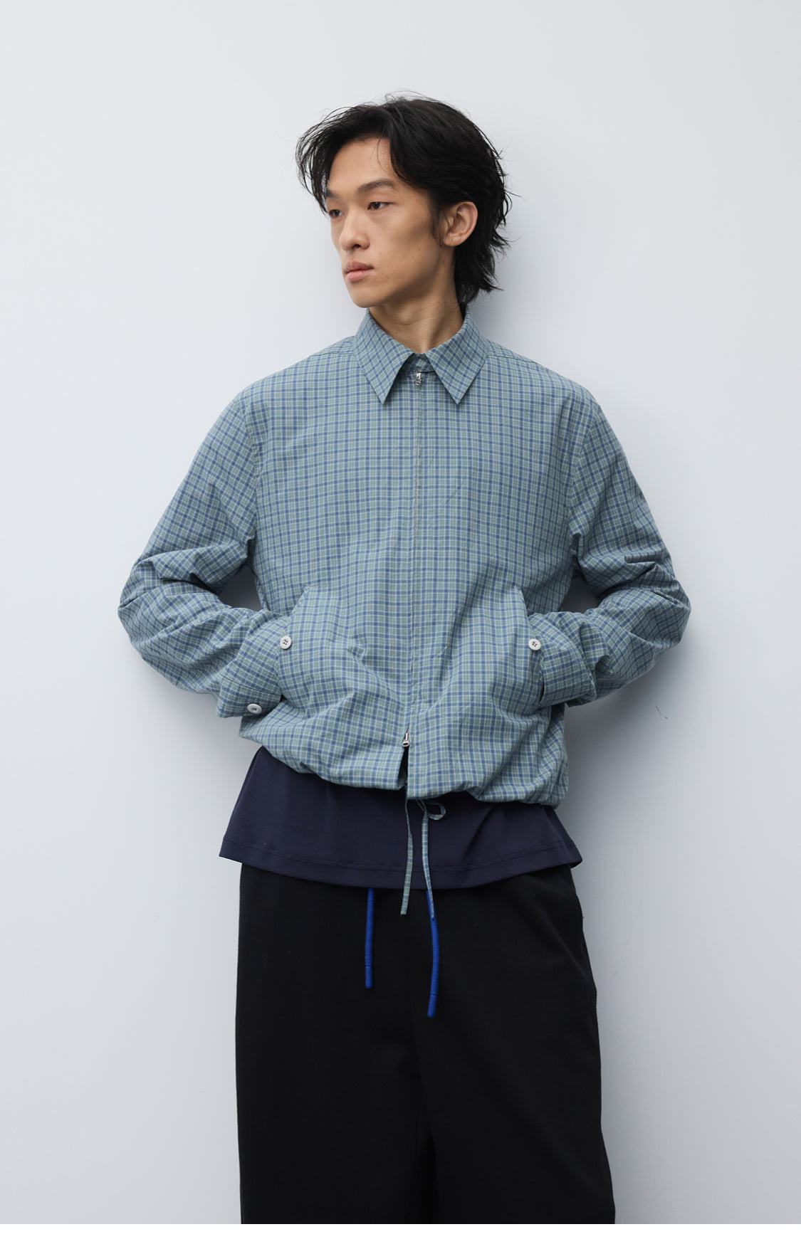 Double Head Metal Zipper Jacket