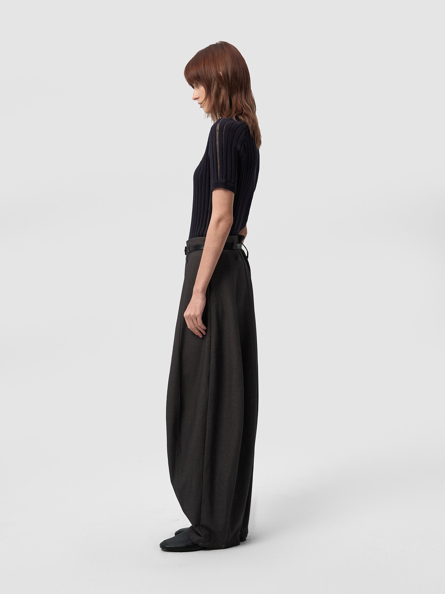 Straight-Leg Casual Pants
