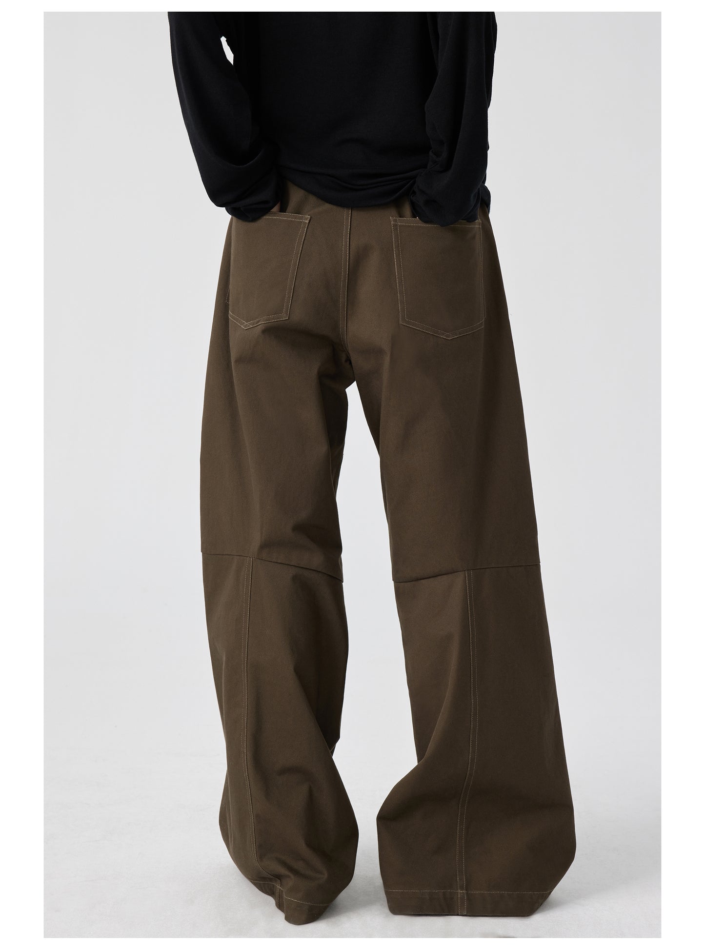 Large Fit Casual Pants