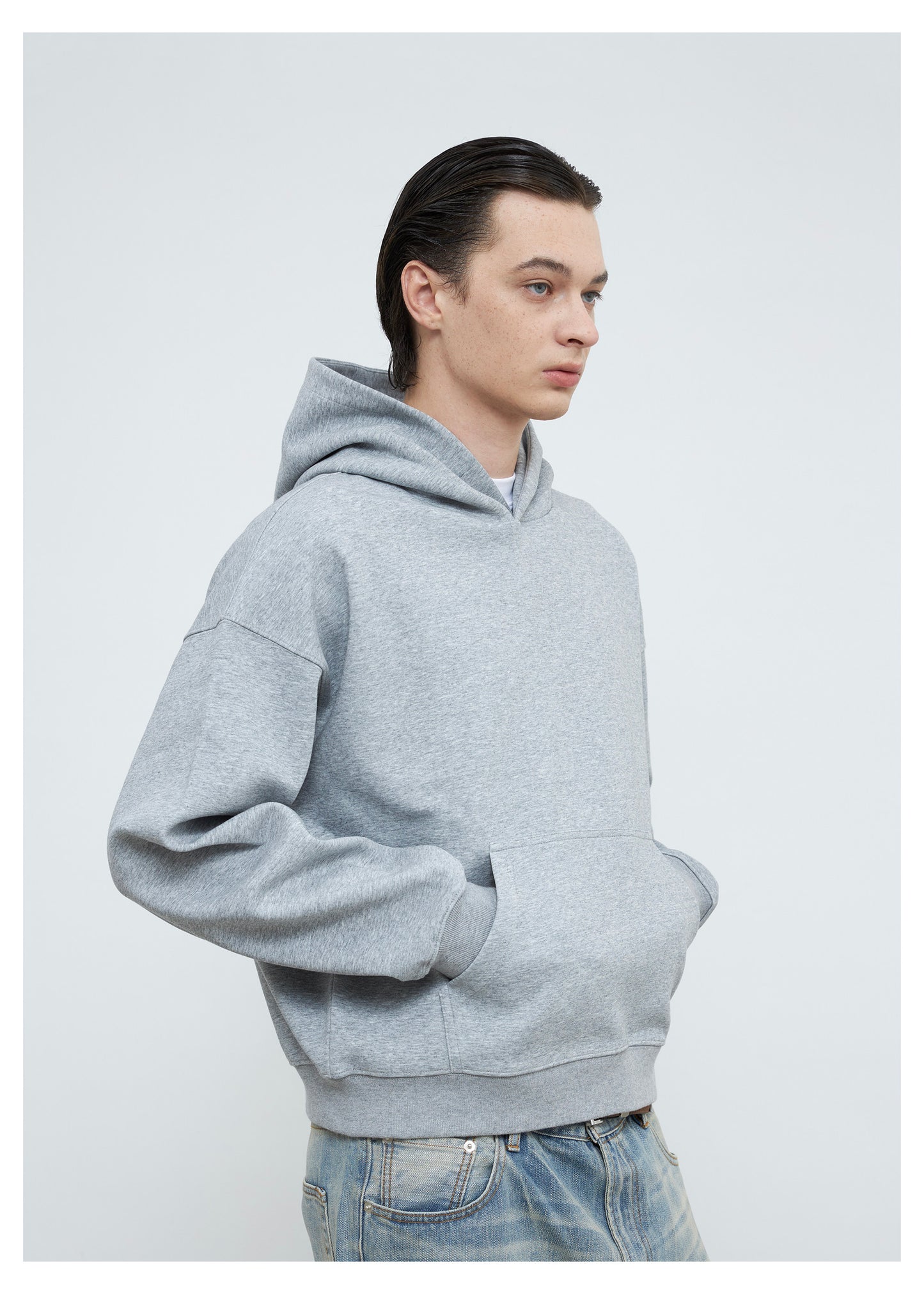 Short-Length Box Hoodie Set
