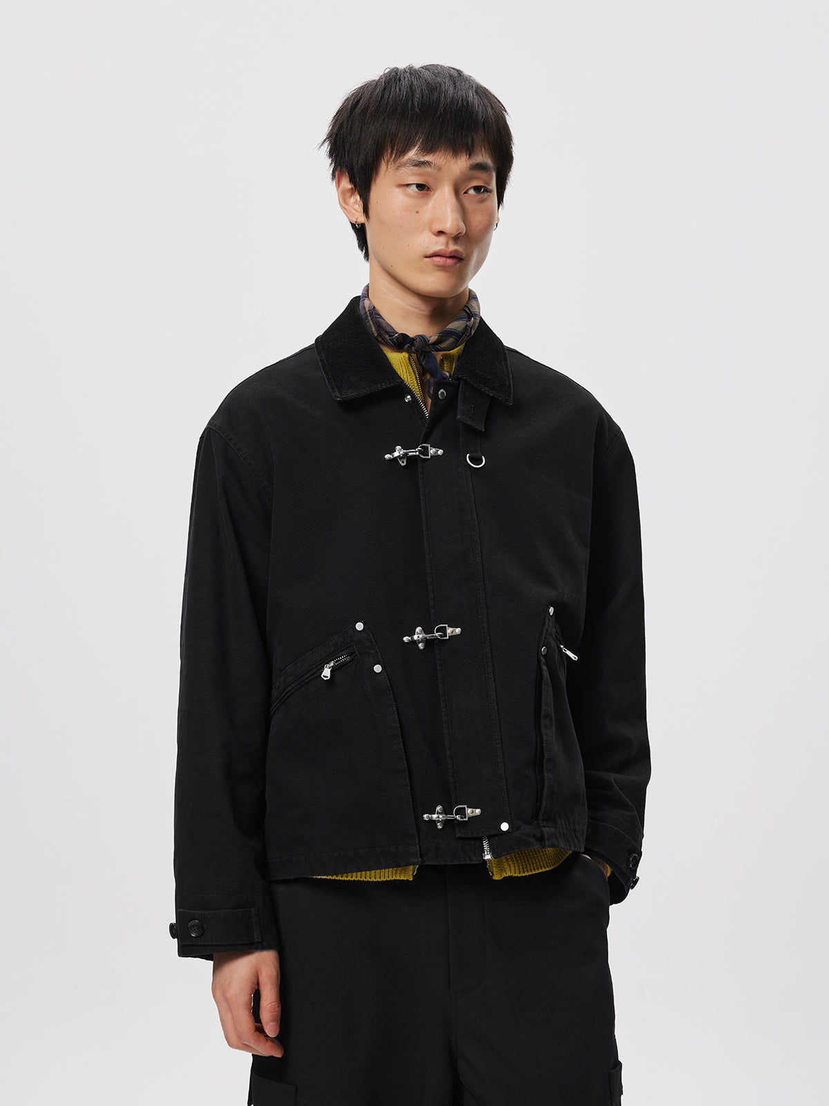 Lobster Button Short Jacket