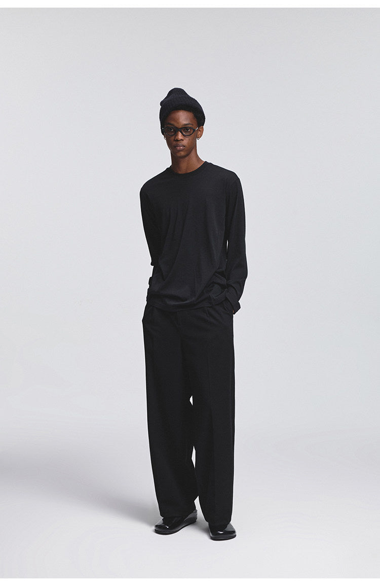 Fiber Blend Basic T-Shirt