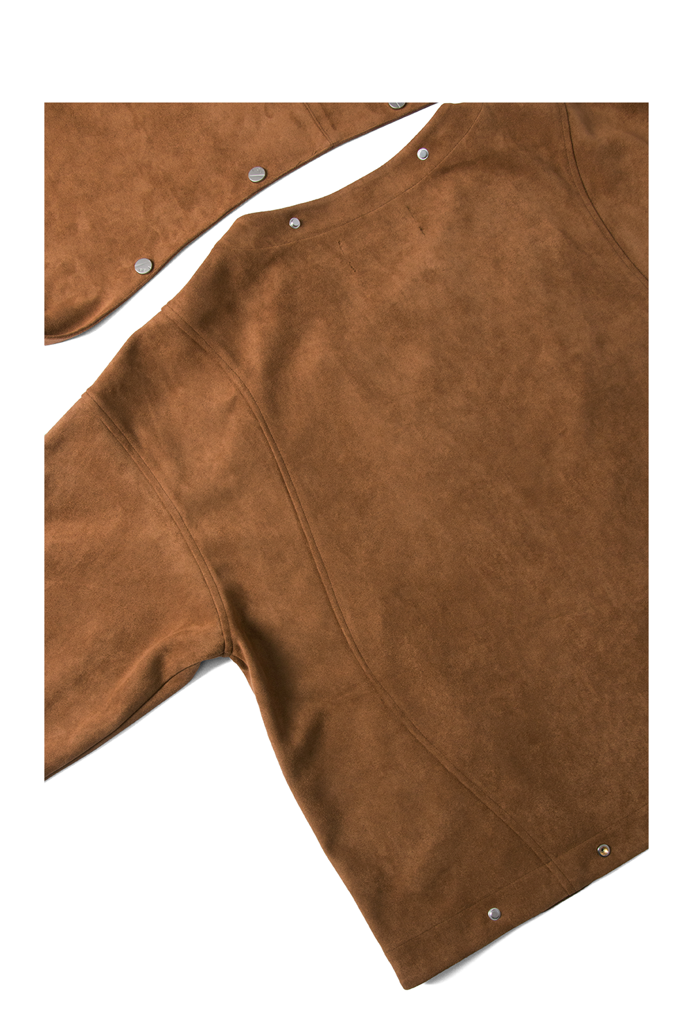 Suede Short-Length Loose Jacket