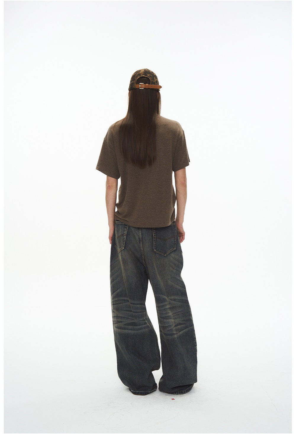 Unisex Drop-Shoulder Slim-Fit T-Shirt