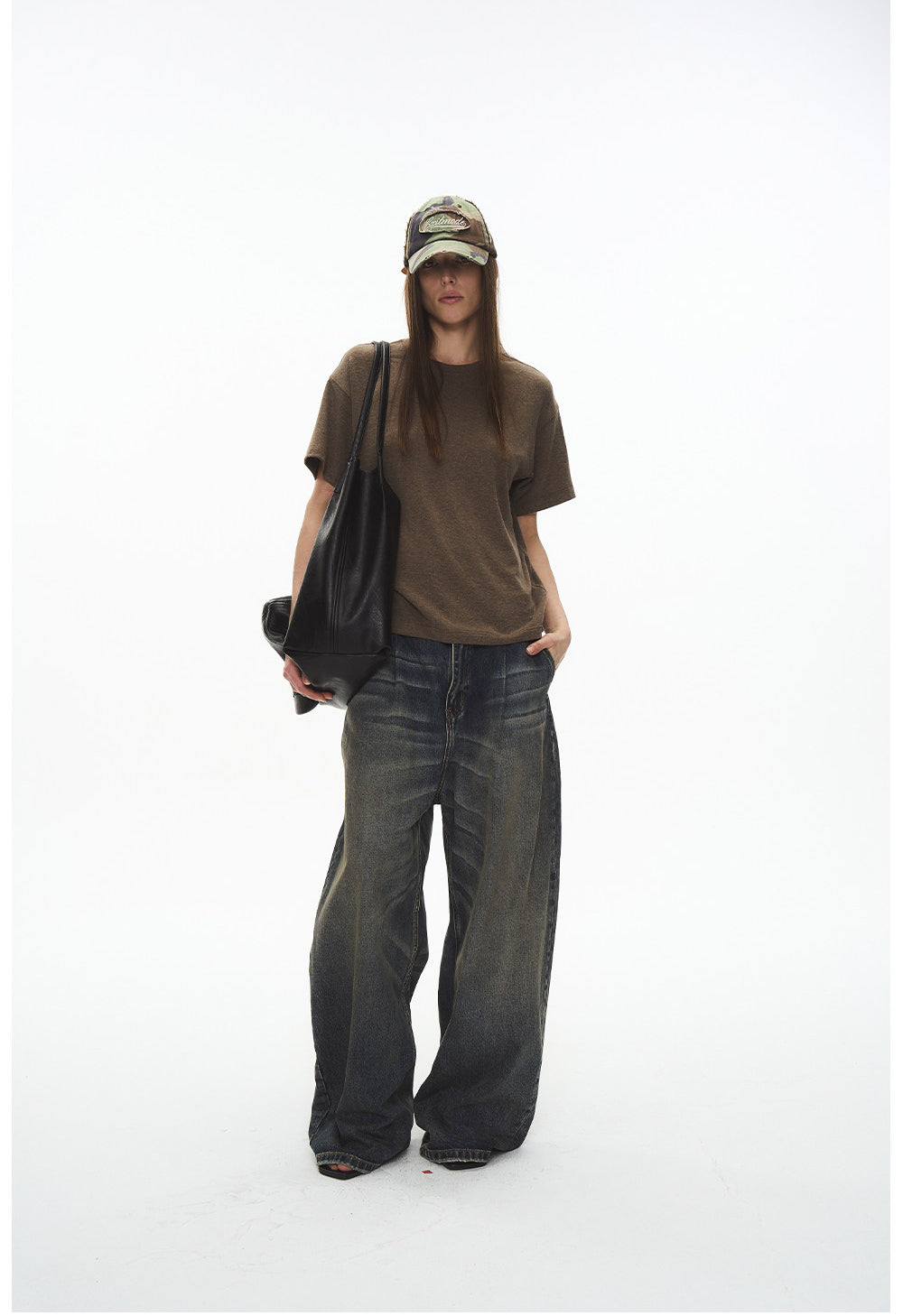 Unisex Drop-Shoulder Slim-Fit T-Shirt