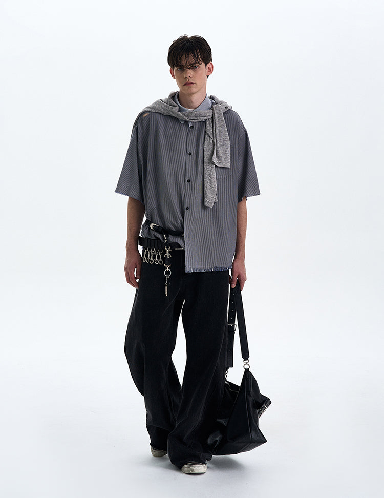 Stitched Stripe Shirt