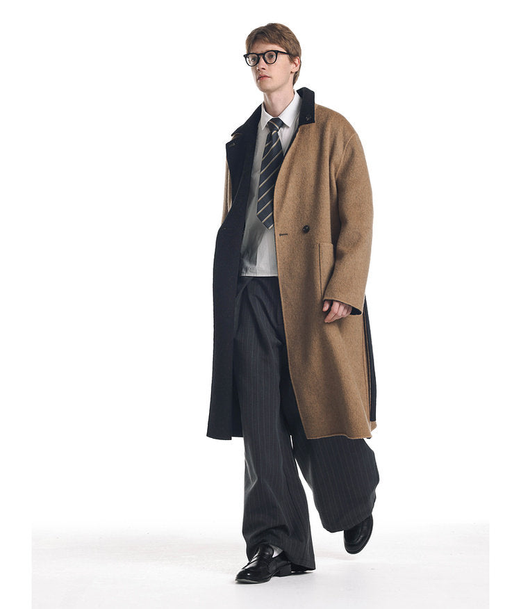 Reversible Heavyweight Wool Coat