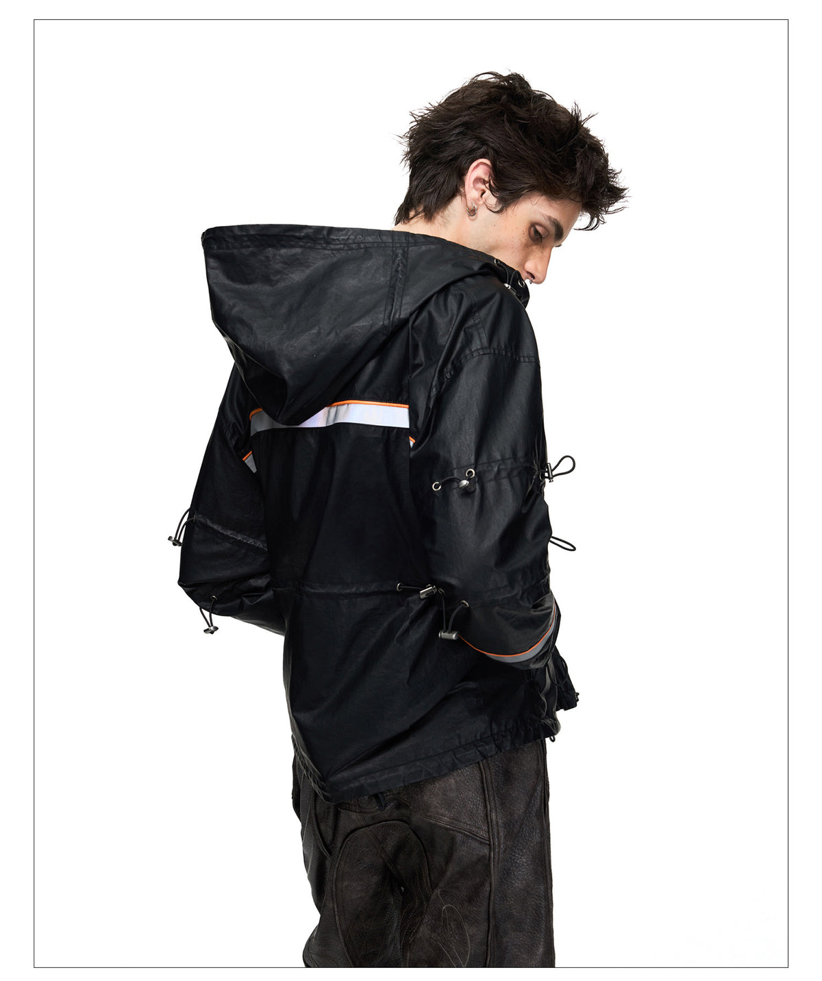 Jacket with a Waterproof Hood