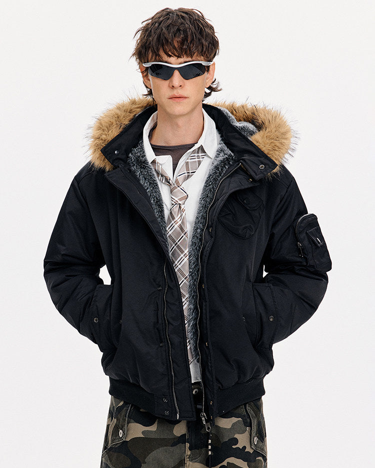 Detachable Hooded Stylish Jacket