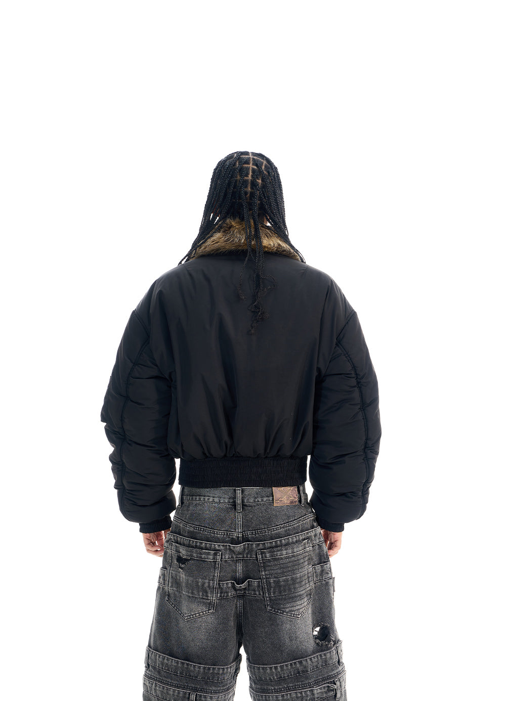 Reversible Camouflage Bomber Jacket