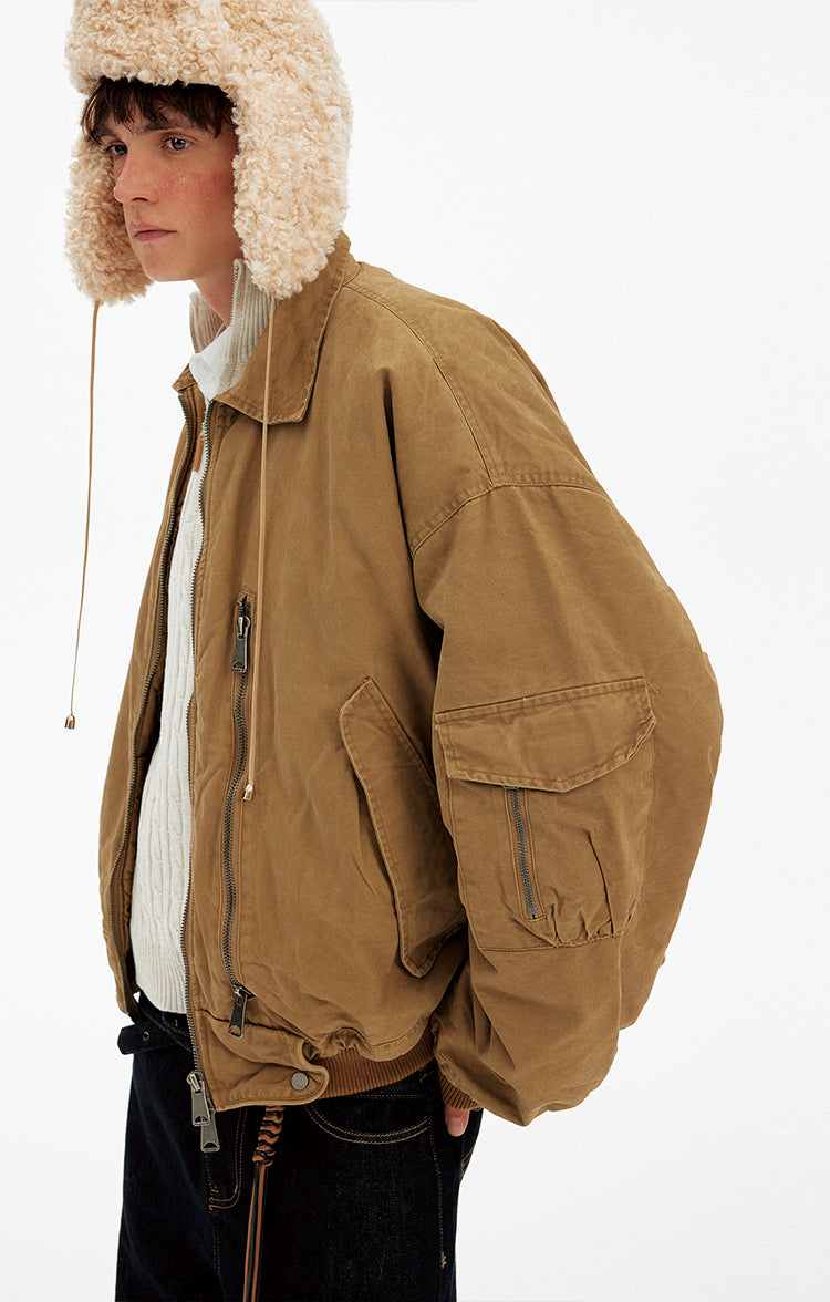 Multi-Pocket Work Jacket
