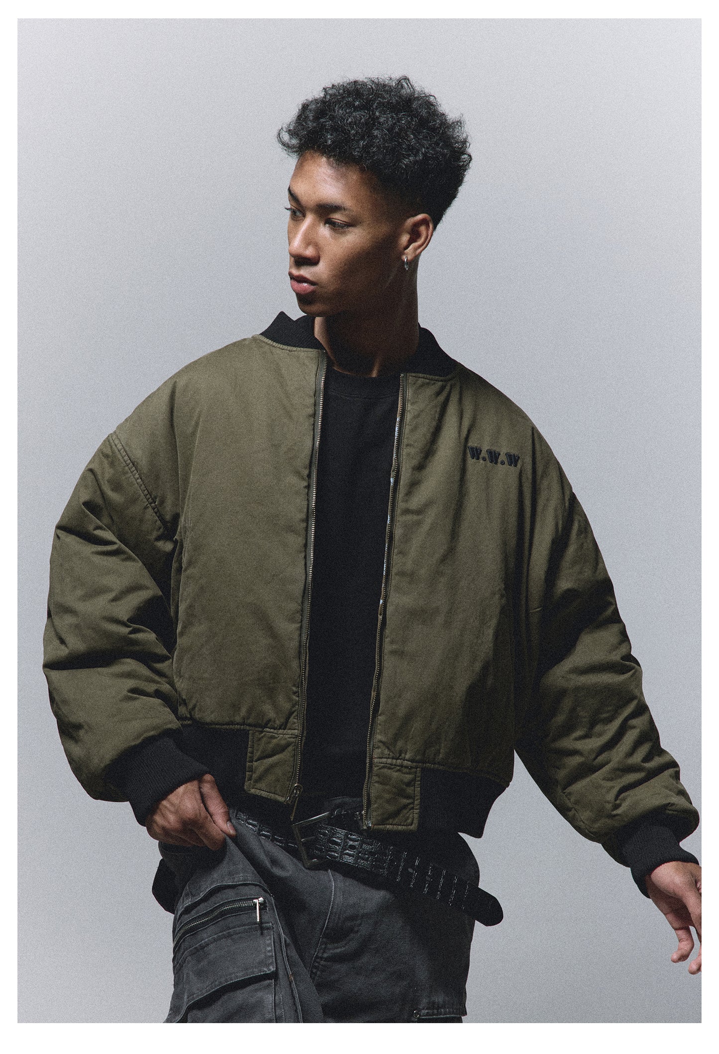 Reversible Camouflage MA-1 Flight Jacket