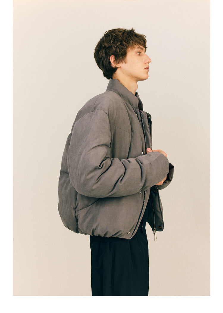 Raised quilted jacket