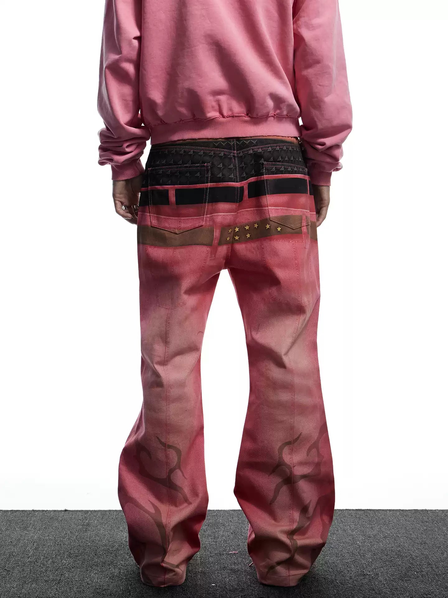 Original Double Waistband Flared Jeans