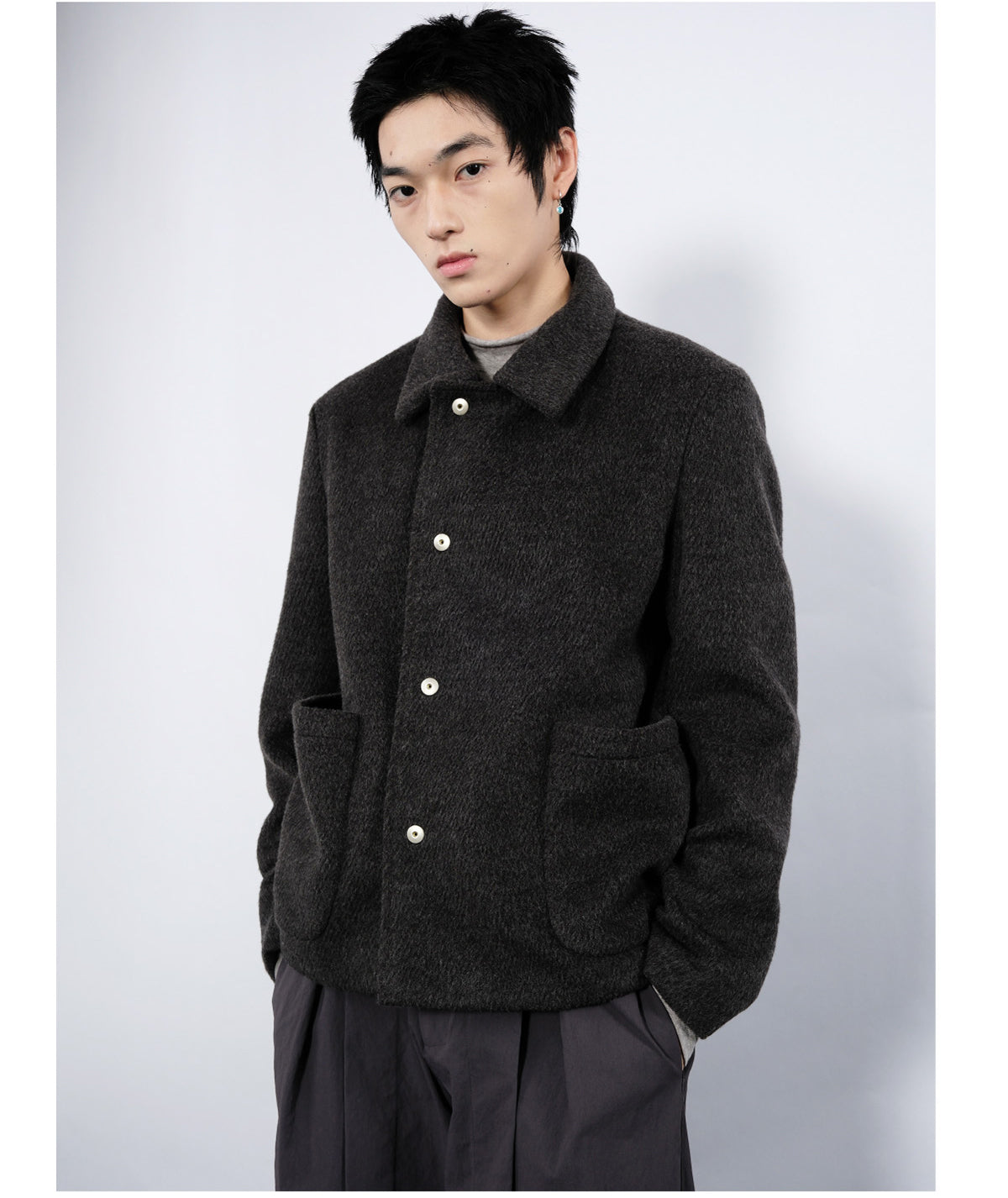 Extra-thick wool jacket