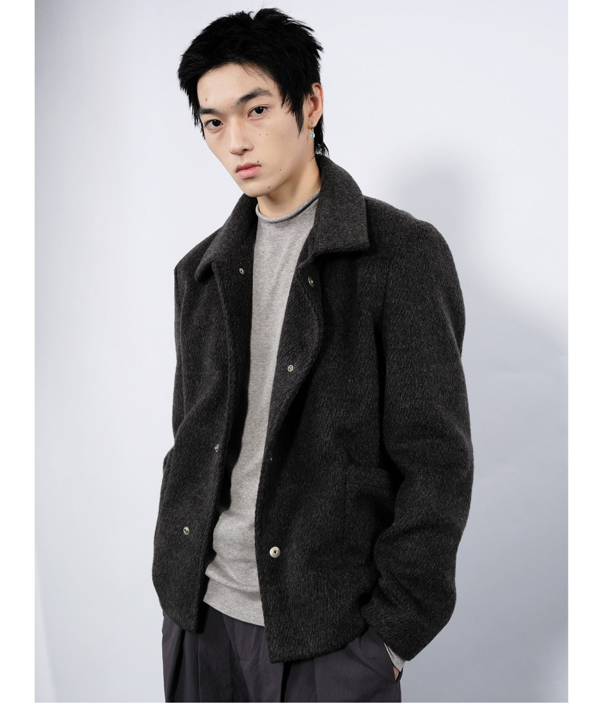 Extra-thick wool jacket