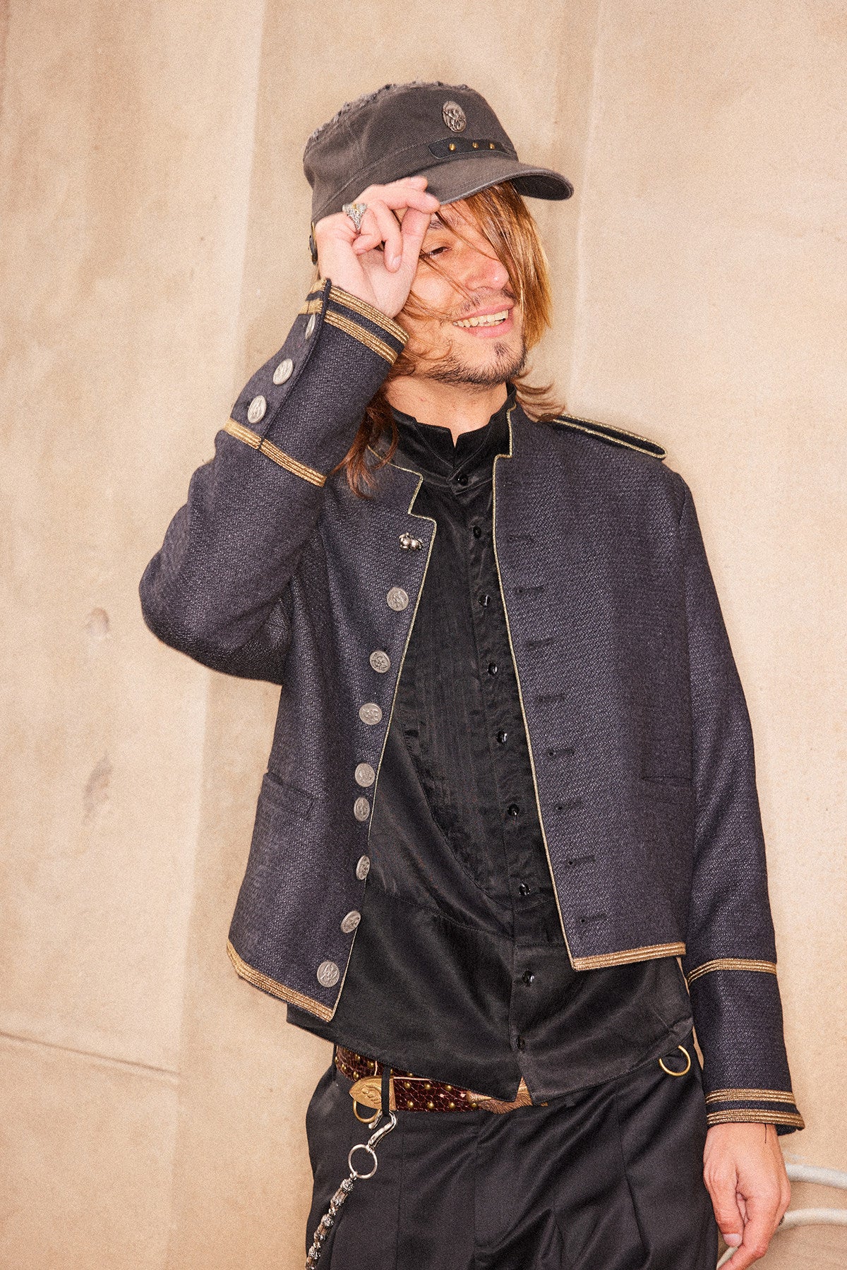 Antique Coin Stud Cap