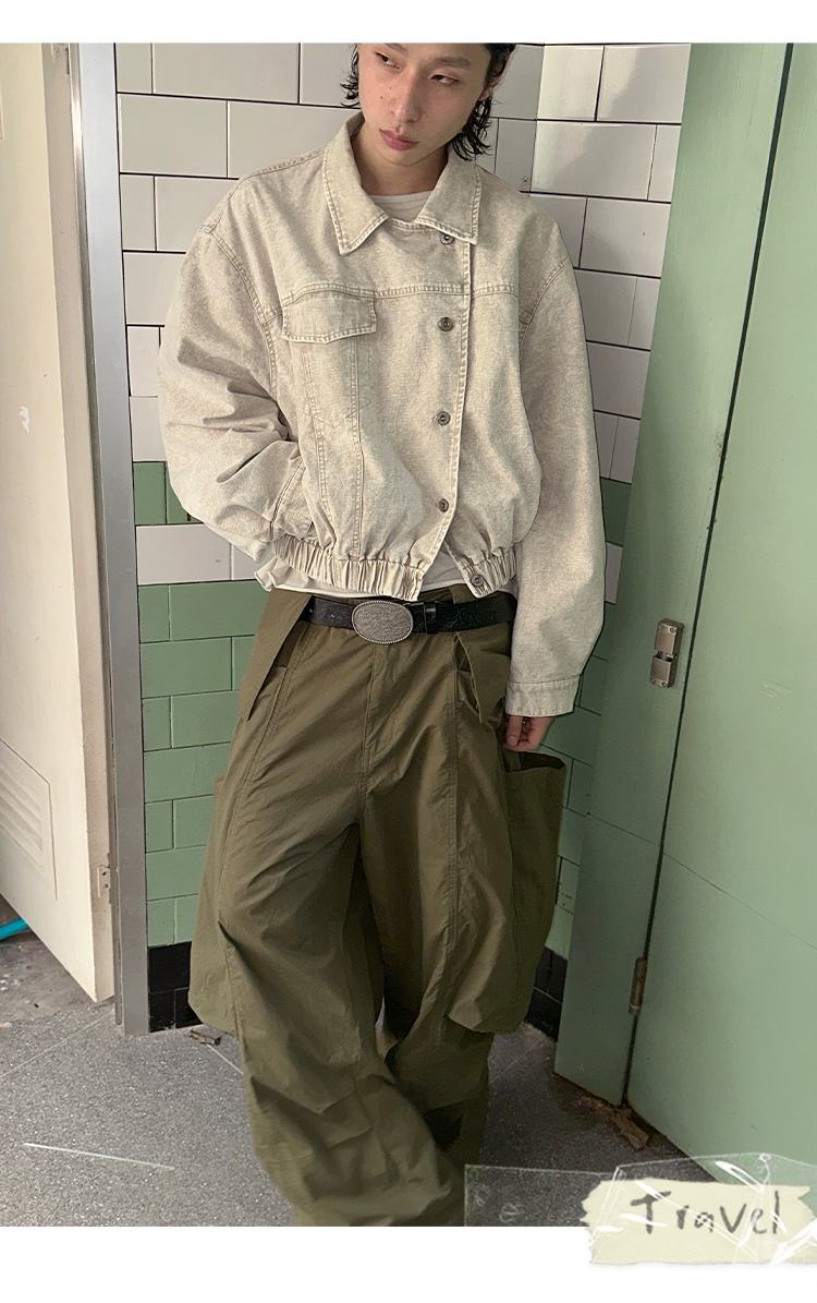 Tank-top-style messenger jacket