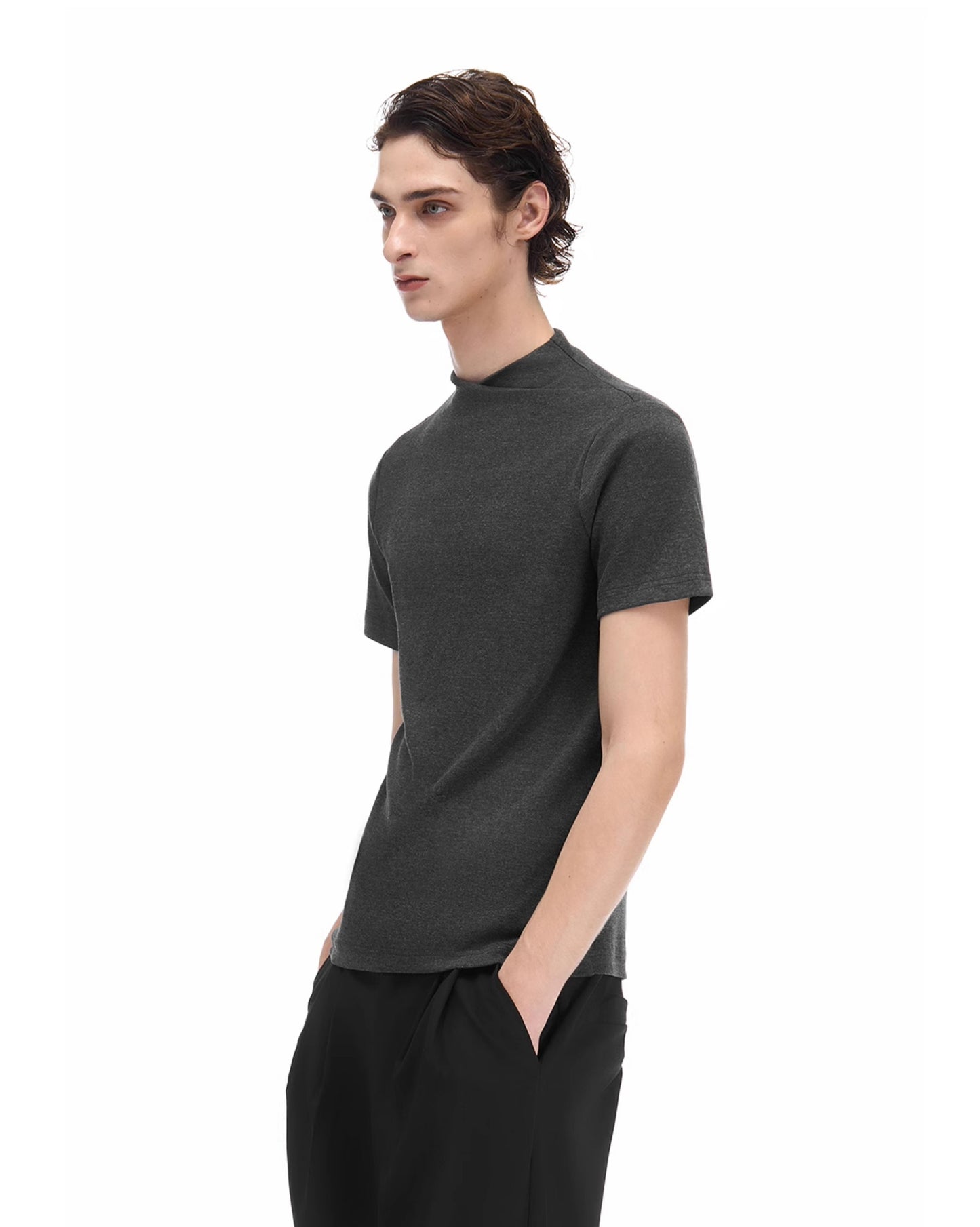 Knit Slim T-Shirt