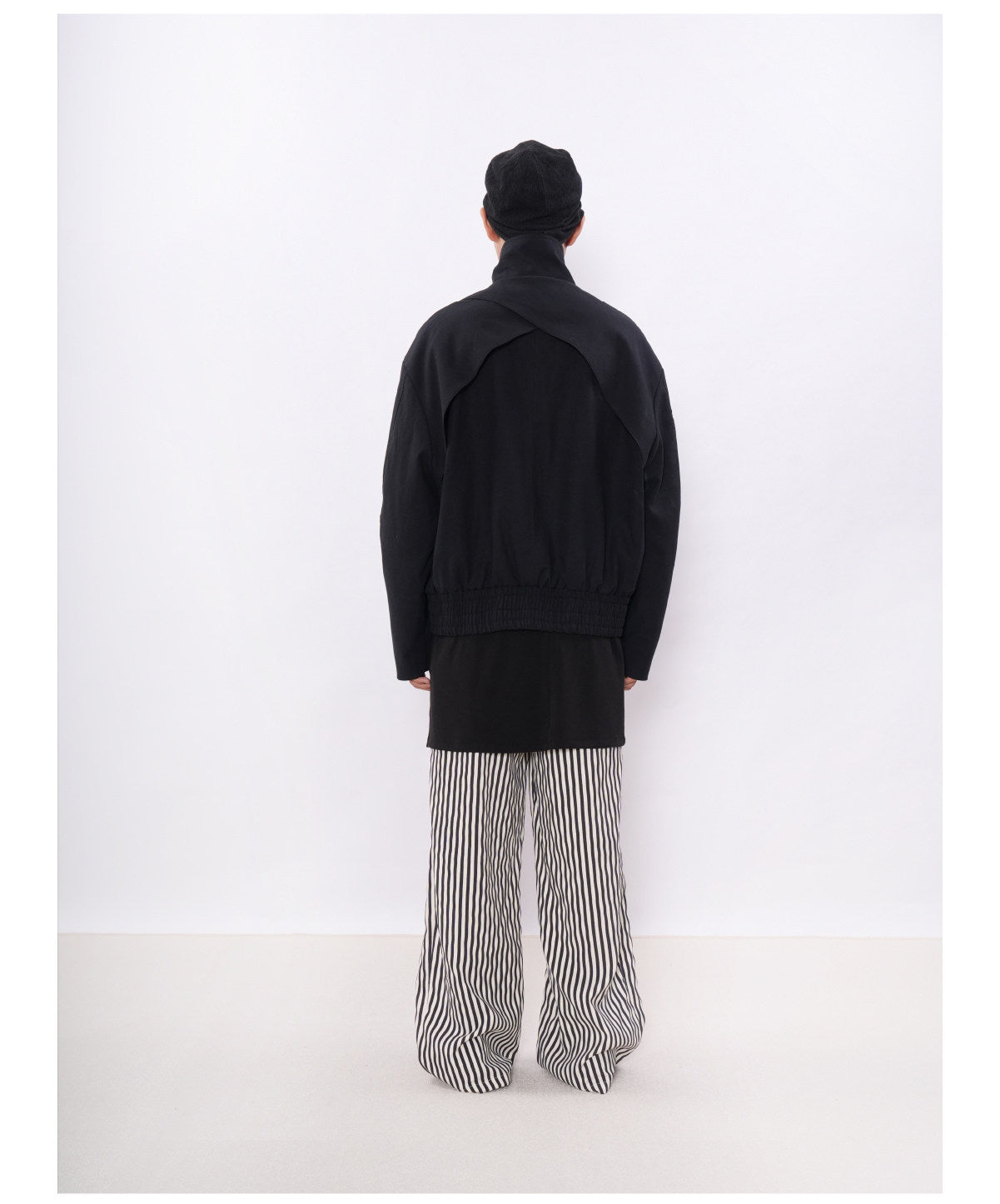 Tencel Cotton-Linen Harrington Jacket