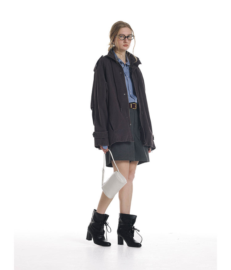 Distressed Oversized Jacket