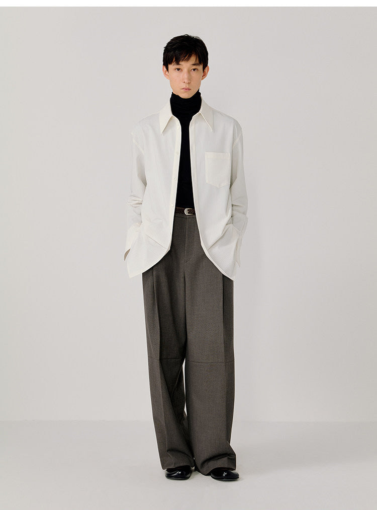 Wide Sleeve Loose Fit Shirt