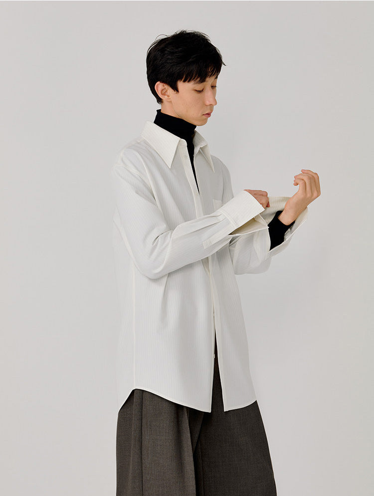 Wide Sleeve Loose Fit Shirt