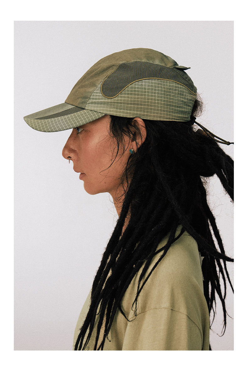 Mountain Style Color Block Cap