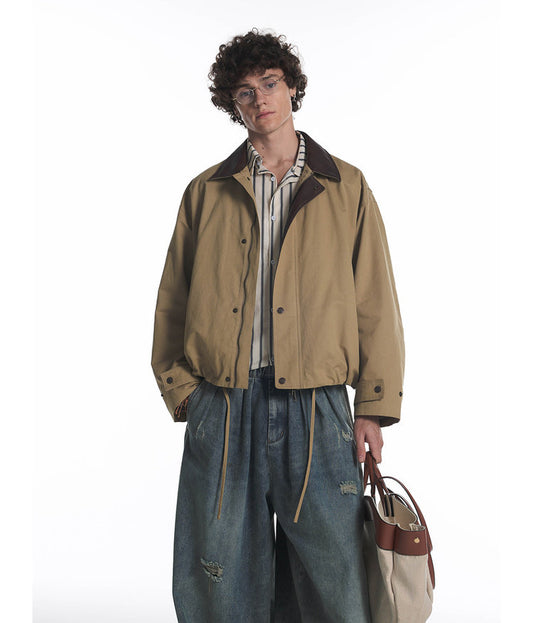 Drawstring Casual Jacket